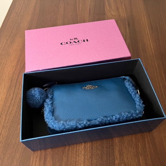 Coach Shearling Trim Nolita 15 - Picture 7 of 7